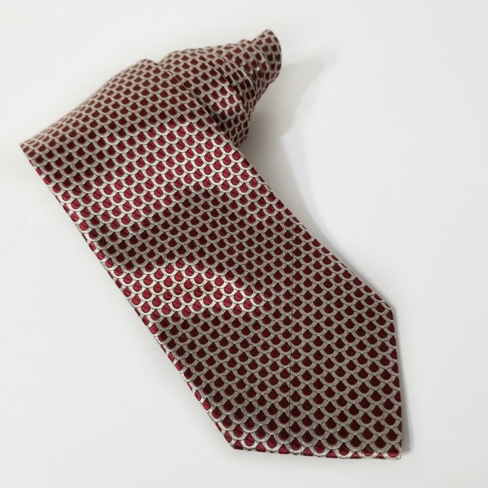 Cuff-Daddy Silk Scale Pattern Handmade Necktie